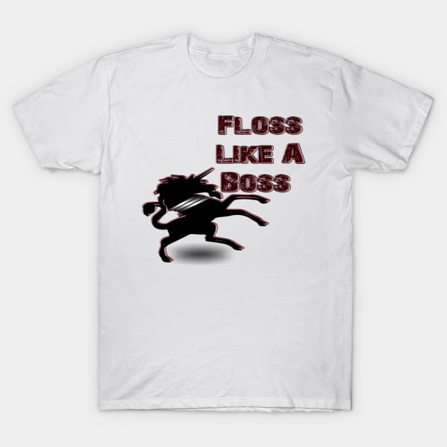 Floss Like A Boss T-Shirt by titogfx